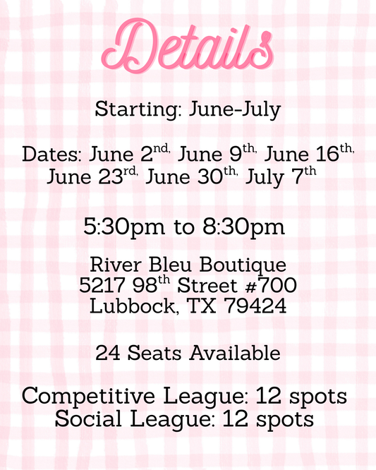 LUBBOCK Mahjong League Sign Ups Competitive + Social