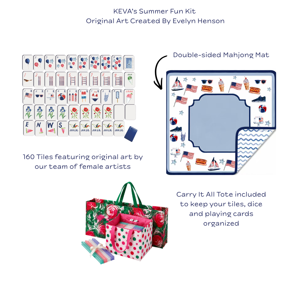 Summer Fun Mahjong Kit