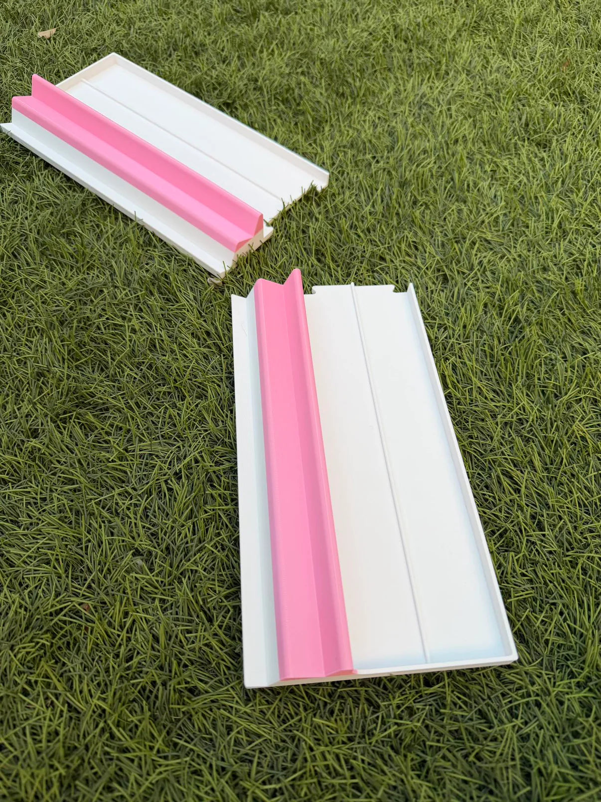 Siamese Travel Mahjong Racks - Full White