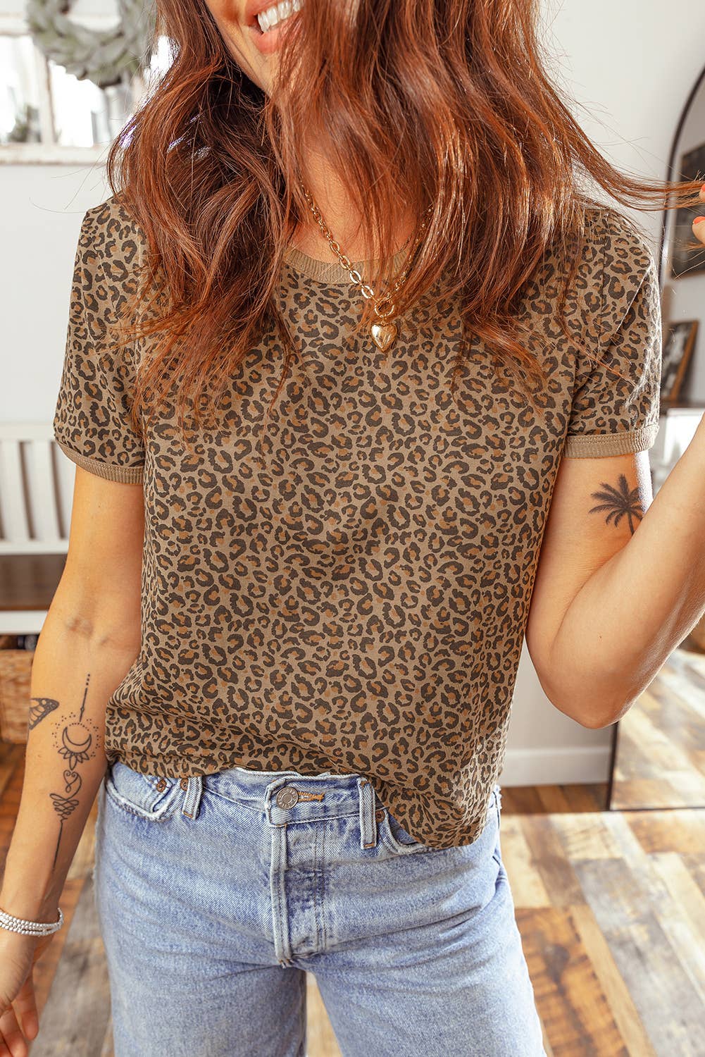 Trish Cheetah Tee
