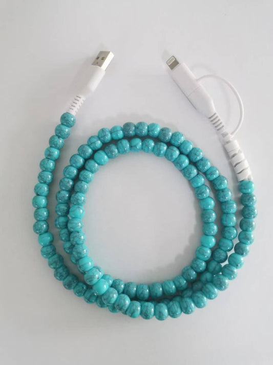 Charging Cable - Turquoise