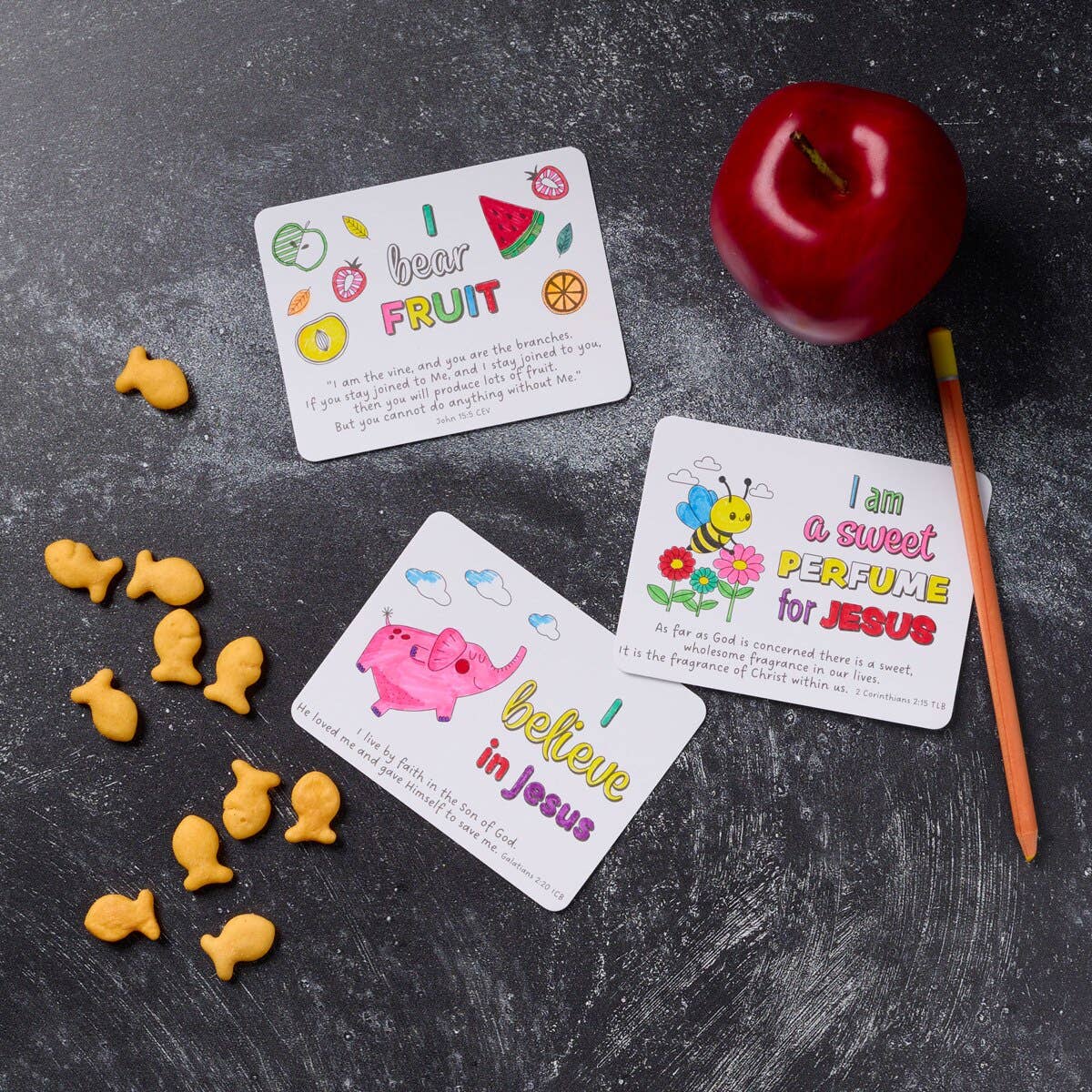 Coloring Cards Jesus Loves Me