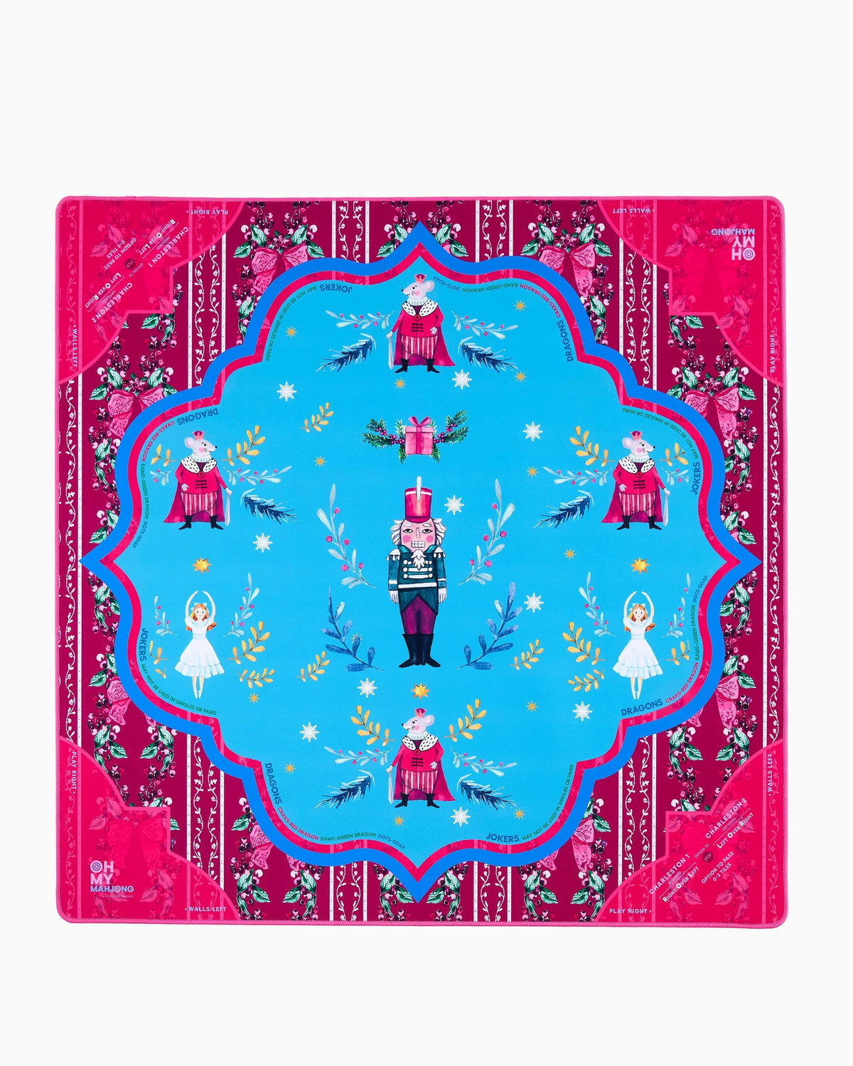 Holiday Christmas Mahjong Mats