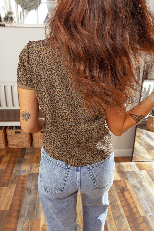 Trish Cheetah Tee