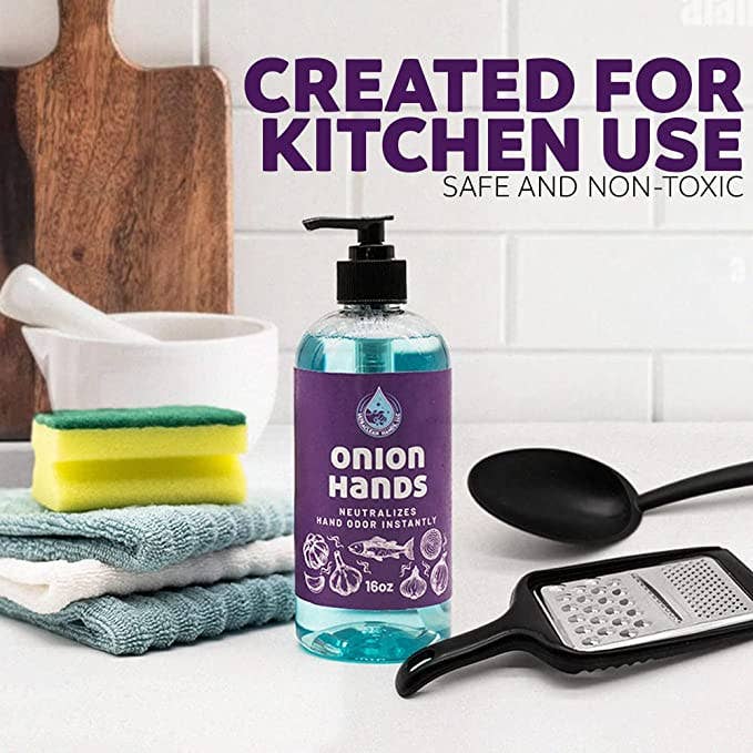 ONION HANDS® Hand-Odor Neutralizing Hand Wash - 16 oz: 16 oz