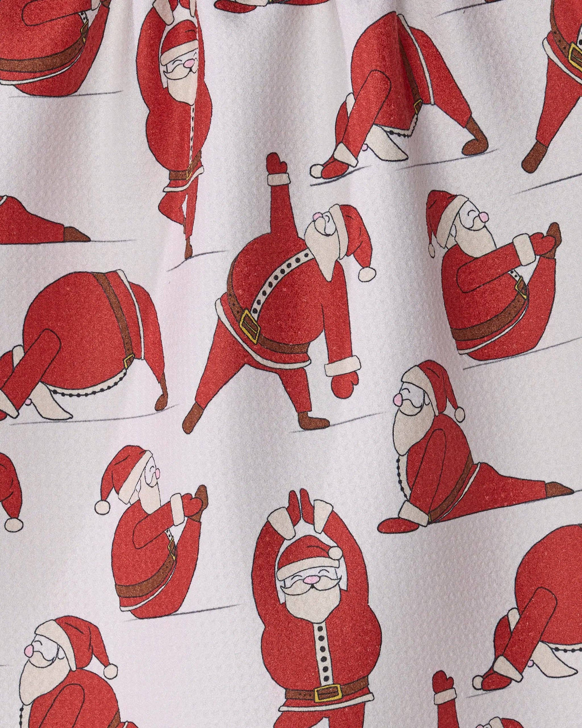Geometry Stretchy Santy Tea Towel
