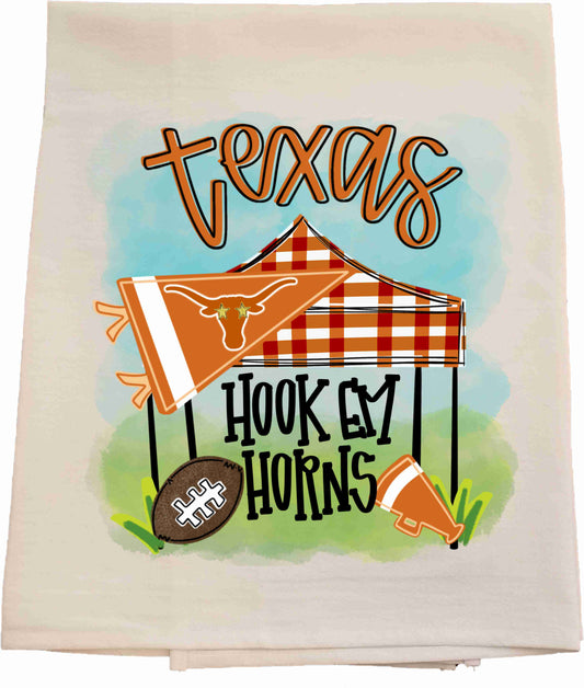 UT Tailgate Tent Tea Towel