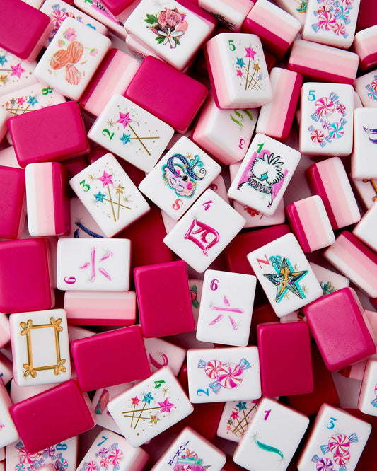 Glitterville Mahjong Tiles- OhMyMahjong