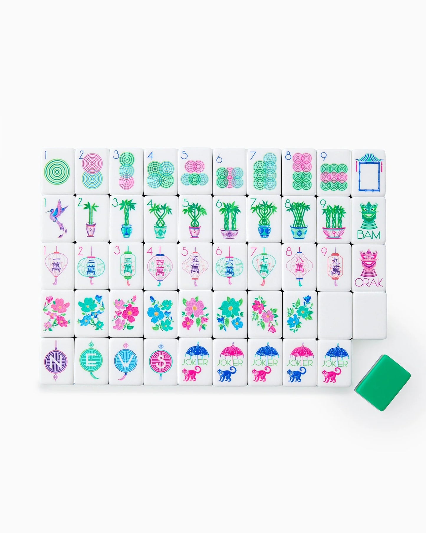 Jasmine Mahjong Tiles - OhMyMahjong