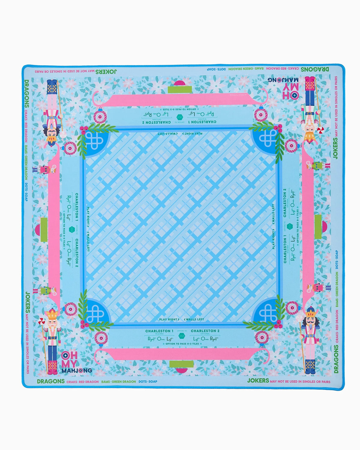 Holiday Christmas Mahjong Mats