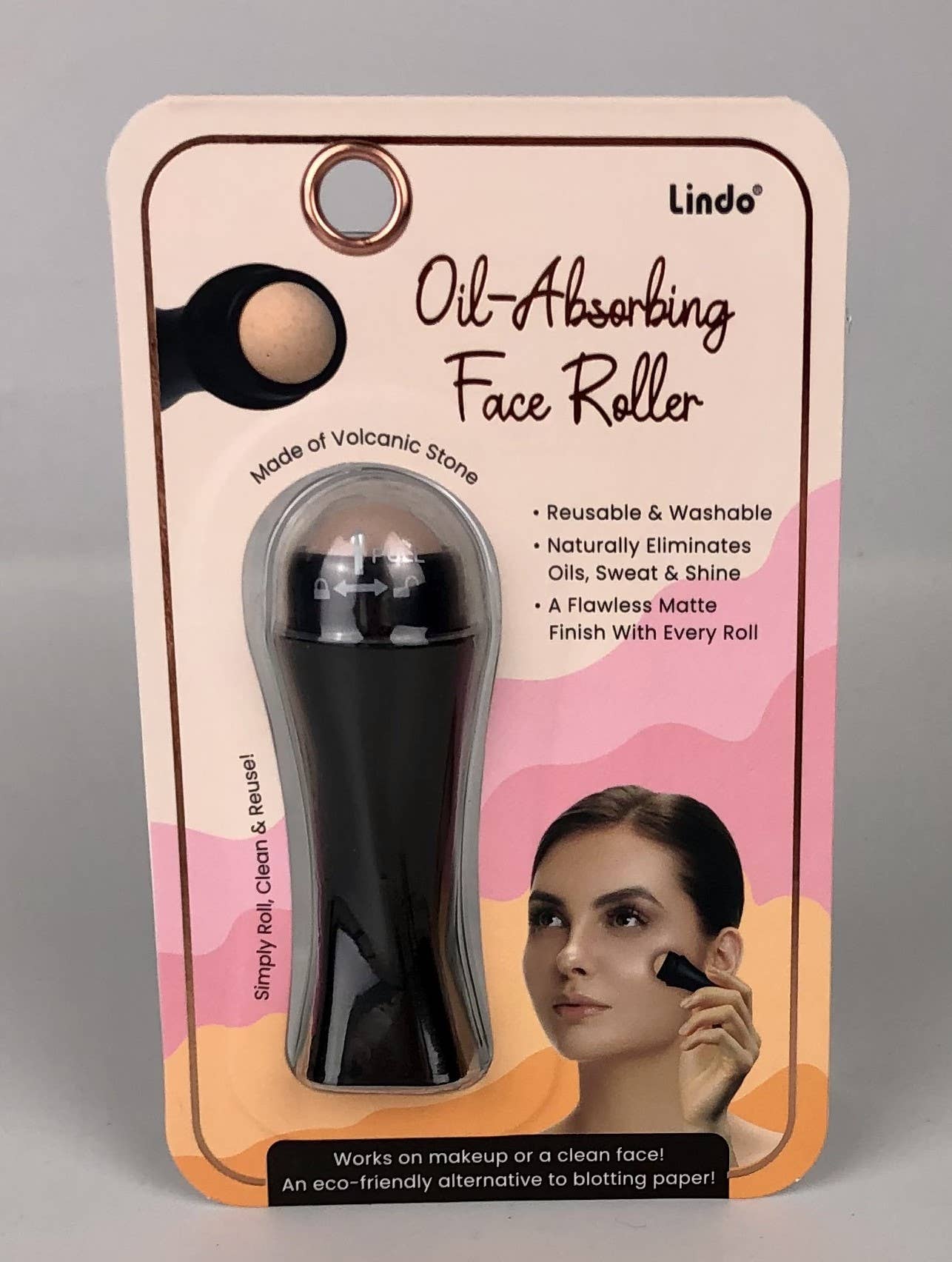 Lindo Oil-Absorbing Volcanic Stone Face Roller