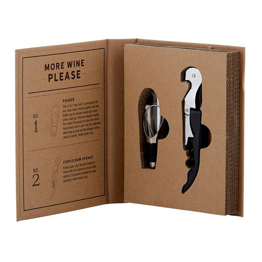 Wine Essential Cardboard Book Set