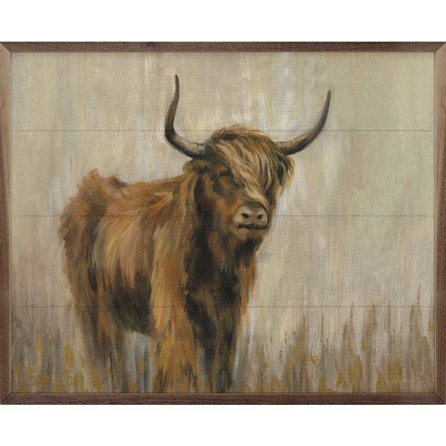 Highland Mountain Cow By Silvia Vassileva